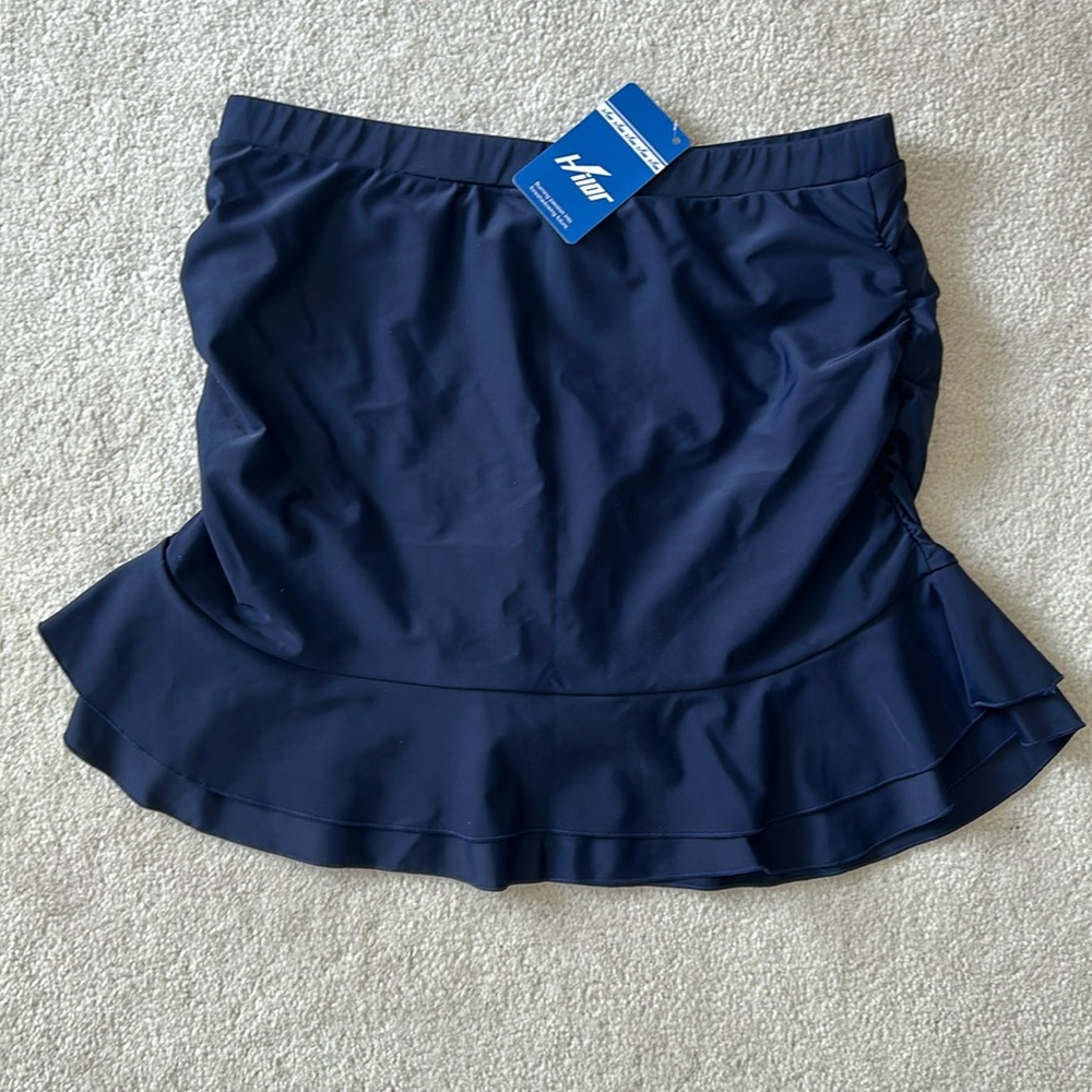 NWT Blue Swimming Skirt Runs like a Small in women’s